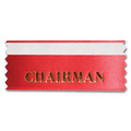 1-5/8" x 4" Stock Title Ribbon (Chairman)